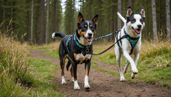 Guide d'achat des laisses canicross pour chiens dynamiques